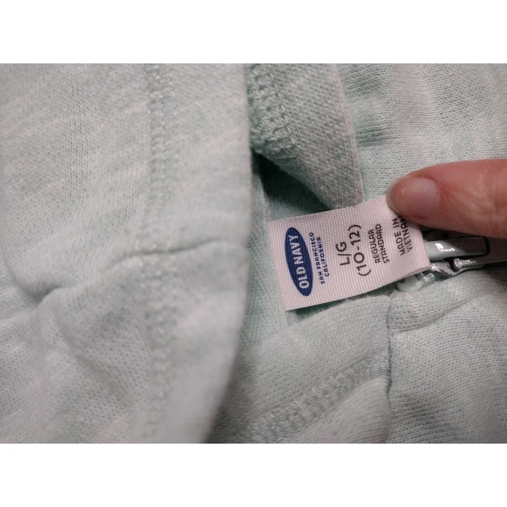 Old Navy Kids Girls L 10-12 Zip Up Hoodie‎